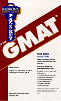 Pass Key to the GMAT - Hilbert, Stephen, Ph.D., and Jaffe, Eugene D, Ph.D., and Barrons Educational Series