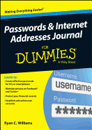 Passwords and Internet Addresses Journal for Dummies