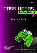 Passwords to English: Teacher's Book Level 1