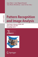 Pattern Recognition and Image Analysis: Third Iberian Conference, IbPRIA 2007 Girona, Spain, June 6-8, 2007 Proceedings, Part II