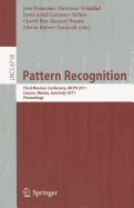 Pattern Recognition: Third Mexican Conference, McPr 2011, Cancun, Mexico, June 29 - July 2, 2011 Proceedings