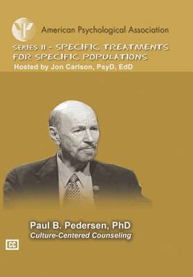 Paul B. Pedersen, Culture-Centered Counseling - Carlson, Jon, Dr., Psyd, Edd, Abpp