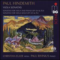 Paul Hindemith: Viola Sonatas - Christian Euler (viola); Paul Rivinius (piano)