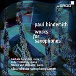 Paul Hindemith: Works for Saxophones
