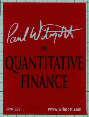 Paul Wilmott on Quantitative Finance - Wilmott, Paul