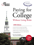 Paying for College Without Going Broke - Chany, Kalman A, and Martz, Geoff