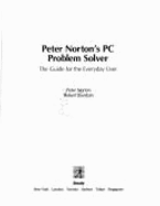 PC Problem Solver - Norton, Peter, and Jourdain, Robert