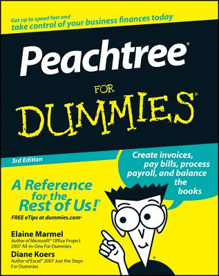 Peachtree for Dummies - Marmel, Elaine, and Koers, Diane