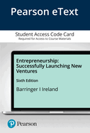 Pearson Etext Entrepreneurship: Successfully Launching New Ventures -- Access Card