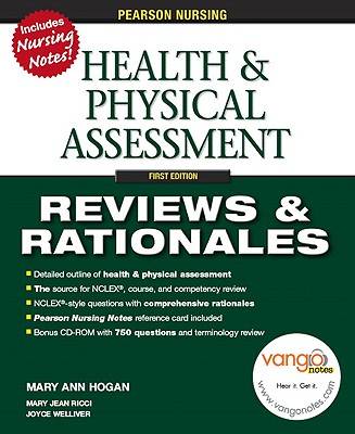 Pearson Reviews & Rationales: Health & Physical Assessment - Hogan, Mary Ann, and Ricci, Mary Jean, and Welliver, Joyce