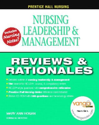 Pearson Reviews & Rationales: Nursing Leadership, Management and Delegation - Hogan, Mary Ann, and Nickitas, Donna