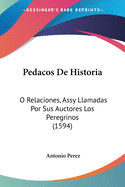 Pedacos De Historia: O Relaciones, Assy Llamadas Por Sus Auctores Los Peregrinos (1594)