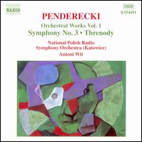 Penderecki: Orchestral Works Vol. 1 - The National Polish Symphony Orchestra in Katowice; Antoni Wit (conductor)