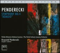 Penderecki: Symphony No. 4 "Adagio" - Sinfonia Iuventus; Krzysztof Penderecki (conductor)