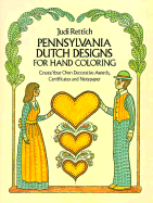 Pennsylvania Dutch Designs for Hand Coloring