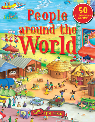 People Around the World Lift-The-Flap - Jacobs, Pat