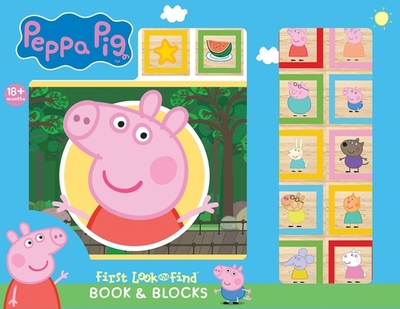 Peppa Pig: First Look and Find Book & Blocks - Winslow, Claire