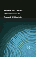 Person and Object: A Metaphysical Study