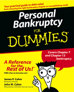 Personal Bankruptcy for Dummies - Caher, James P, and Caher, John M