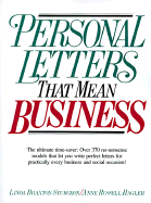 Personal Letters That Mean Business - Sturgeon, Linda Braxton, and Hagler, Anne Russell
