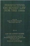 Perspectives on Soviet Law of the 1980s