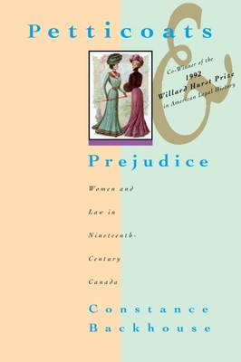 Petticoats and Prejudice - Backhouse, Constance