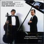 Pfitzner/Strauss/Hindemith: Cellosonatas