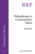 Philanthropy in Contemporary Africa: A Review