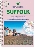 Philip's Local Explorer Street Atlas Suffolk: Spiral edition