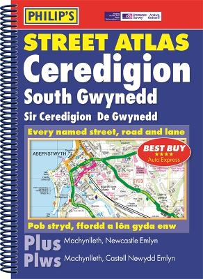 Philip's Street Atlas Ceredigion, South Gwynedd - 