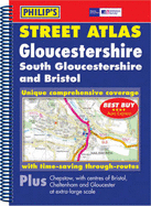 Philip's Street Atlas Gloucestershire and Bristol