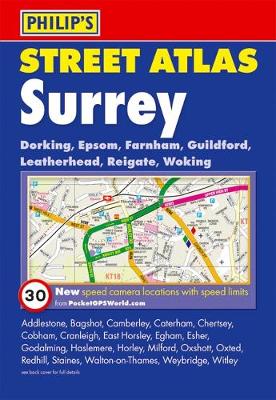 Philip's Street Atlas Surrey - 