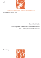 Philologische Studien Zu Den Papstbriefen Des Codex Epistolaris Karolinus?