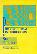 Philosophical Intro to Set Theory: Philosophy
