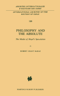 Philosophy and the Absolute: The Modes of Hegel's Speculation