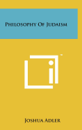 Philosophy of Judaism