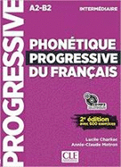 Phonetique progressive 2e edition: Livre intermediaire + CD (A2-B2)