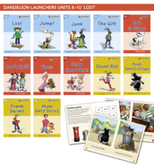 Phonic Books Dandelion Launchers Units 8-10 Lost (Blending 4 and 5 Sound Words): Decodable Books for Beginner Readers Blending CVCC, CCVC and CCVCC