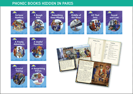 Phonic Books Hidden in Paris: Decodeable Books for Catch-Up