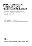 Photodynamic Therapy and Biomedical Lasers