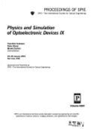 Physics and Simulation of Optoelectronic Devices IX