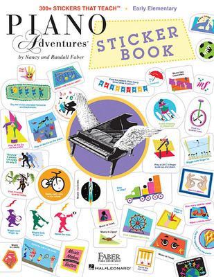 Piano Adventures Sticker Book - Faber, Nancy, and Faber, Randall