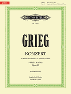 Piano Concerto in a Minor Op. 16 (Edition for 2 Pianos): Sheet