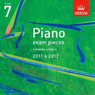 Piano Exam Pieces 2011 & 2012 CD, Grade 7