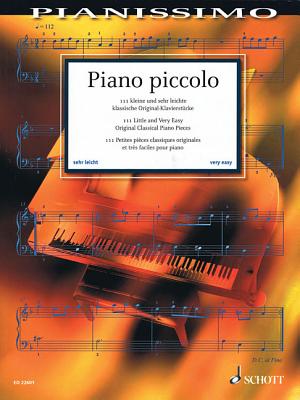 Piano Piccolo: 111 Little and Very Easy Original Classical Piano Pieces for Piano - Hal Leonard Corp (Creator), and Heumann, Hans-Gunter (Editor)