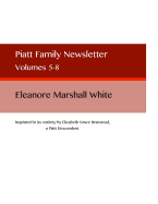 Piatt Family Newsletter: Volumes 5-8