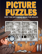 Picture Puzzles: Spot the Difference Book for Adults