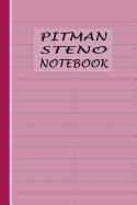 Pitman Steno Notebook: Shorthand Writing Paper - Viola