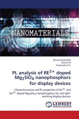 PL analysis of RE3+ doped Mg2SiO4 nanophosphors for display devices - Naik, Ramachandra, and K M, Girish, and S C, Prashantha