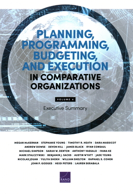 Planning, Programming, Budgeting, and Execution in Comparative Organizations: Executive Summary - McKernan, Megan, and Young, Stephanie, and Heath, Timothy R
